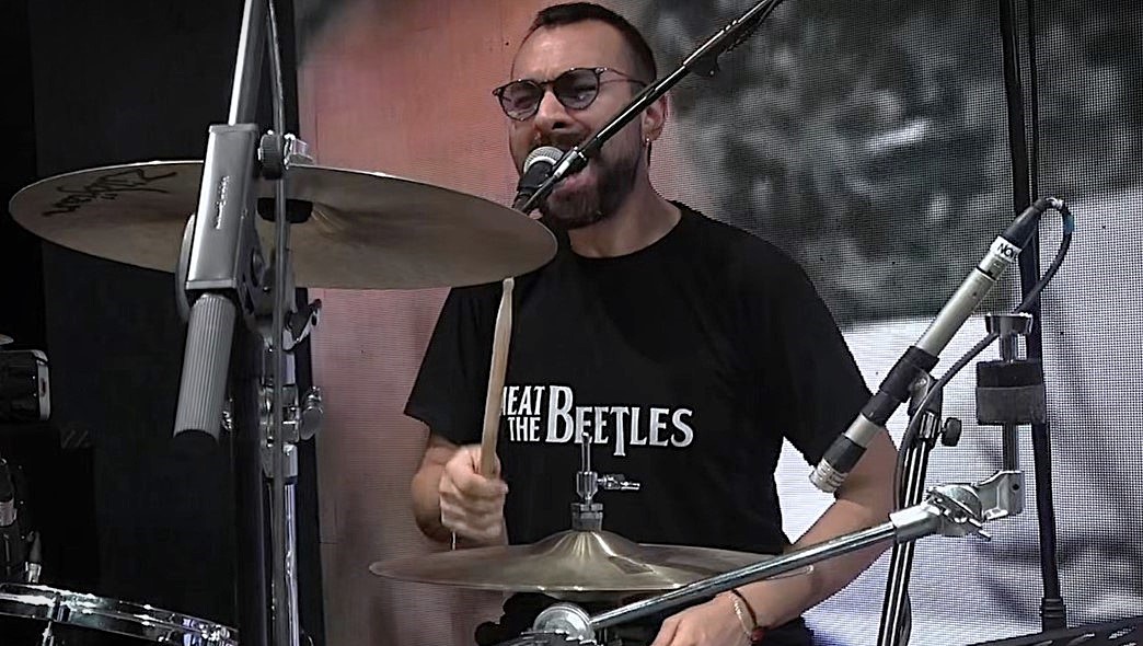 The Beatles - Sexy Sadie (Drum Cam with Meat the Beetles Cover Band@Moscow Base Club)